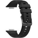 Fixed Silikona siksna Huawei Watch Fit 2/Fit 2 Classic, FIXSSTB-1055-BK, melna, sviedru un ūdensizturīga