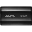Adata SE800 1 TB i&scaron;orinis SSD ASE800-1TU32G2-CBK, 1000 MB/s, USB Type-C, IP68 atsparus dulkėms ir vandeniui, smūgiams atsparus