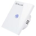 Tellur Smart WiFi slēdzis TLL331481, 1 ports, 1800W, 10A, maiņstrāva 100-240V, LED 150W/ports, Kvēlspuldze 600W/ports, 2,4 GHz