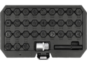 Набор головок для колесных гаек YATO YT-060390 32 шт. Mercedes 1/2" CrMo оксидированный