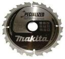 Zāģripa Kokam ar naglām 185X2X30mm 25&deg; T20 SPECIALIZE MAKITA