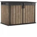Keter Aia kuur 29213179 tamme puu toon, 190 x 109 x 132,5 cm, lukustatavad uksed, ventilatsioon