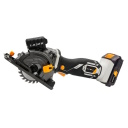 Bezvadu 18 V bezsuku mini ripzāģis 89 mm bez akumulatora un lādētāja Mini Circular Saw 7064048 Batavia