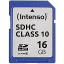 Intenso Atminties kortelė 3411470 16 GB, Klasė 10, Skaitymo greitis 25 MB/s, Atsparumas smūgiams, Atsparumas temperatūrai