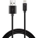 Sandberg USB kabelis 441-39, 1m, Lightning, USB A, melns, 1 gab.