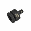 3/4" uz 1/2" ietekmes uzgaļa samazinā&scaron;anas adapteris, CrMo tērauds, 60mm, 350g, AW38716BL, BLACK LINE