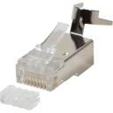 Logilink adapteris MP0033, RJ45 vītnes, 50 gab., Ekranēts, zeltīti kontakti, vadotnes plāksnīte