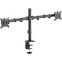 Sbox Monitora stiprinājums LCD-352/2-2, 2, 75x75, 100x100, 9kg, 17 collas, 32 collas, +45&deg;/-45&deg;, +90&deg;/-90&deg;, +180&deg;/-180&deg;, 407mm