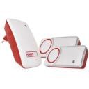 Emos Juhtmeta uksekell P5750.2T, 1 tk, 2 nuppu, 150 m, 10 meloodiat, IP44, 95 dB, self-learning