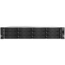 Qnap NAS 12BAY 2U TS-H1277AXU-RP-R7-32G AMD Ryzen 7 8-ядерный 5.3 ГГц, 32 ГБ DDR5, 12 отсеков, 2x 10GbE, 2x 2.5GbE, 2x USB 3.2