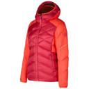 Jaka BIVOUAC Down Jkt W, izmērs: XL, Velvet/Cherry Tomato, 8020647227716 LA SPORTIVA