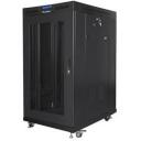 Lanberg montaažiraam FF01-8022-23BL, 22U, 800x1000mm, must, 1.5mm raami paksus, 6 jahutusventilaatorit