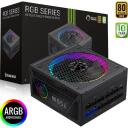 Gamemax toite RGB 750G, 750 W, Kuld, T&auml;ielikult modulaarne, 1 x 24 pin ATX, 2 x 8 pin CPU, 1 x 8 pin PCIe, 1 x 16 pin PCIe