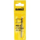 Dewalt urbis DT5212-QZ 4.5 mm HSS-G, 80 mm, 47 mm darba garums, 2x 4.5 mm HSS-G metāla urbji