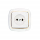 Розетка HARMONY LUX z / a, 1в., без заземленияи, BYLECTRICA