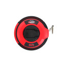 Tērauda mērlente 20m, ABS korpuss ar gumijas pārklājumu, 3:1 vērp&scaron;anas attiecība, AW27211, AWTOOLS