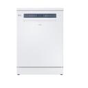 Candy Dishwasher | CF 5C4F0PW | Free standing | Width 59.7 cm | Number of place settings 15 | Number of programs 8 | Energy efficiency class C | Display | AquaStop function | White