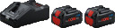 Sākuma komplekts 2 X PROCORE18V 8.0AH + GAL 18V-160 PROFESSIONAL 1600A02T5P BOSCH