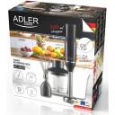 Adler K&auml;si segisti AD 4620b, 800 W, 2 kiirus, must, 500 ml anum, 700 ml m&otilde;&otilde;tja, roostevabast terasest terad