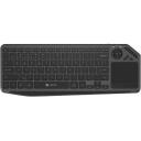 Natec traadita klaviatuur SMART TV TURBOT 2 NKL-2317, 90 klahvi, ilma taustvalgustuseta, traadita, USB