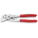Knipex 86 03 150 Kombinētie uzgriežņu atslēgas un knaibles, 150 mm, hromēts, plastmasas rokturi, līdz 27 mm platums