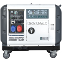 Dīzeļa ģenerators KS 9300 DE 1/3 ATSR Super S 230V / 400V 6500W KONNER & SOHNEN