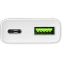 Natec Laadija NUC-2376, 20W, 1x USB-A, 1x USB-C, 110-240V, 3A, 50-60Hz, kiire laadimine, PPS, GaN