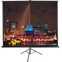 Elite Screens Projekcijas ekrāns ar statīvu T113UWS1, 113", 1:1, redzamā platums 203 cm, melns