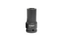 Deep Impact Socket FORCEKRAFT FK-4458520, 20 mm, 1/2" DR, CrMo Material, 6-Point