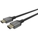 Emtec kabelis HDMI uz HDMI, ECCHAT700HD, 1.8m, 4K (3840&times;2160p), HDMI 1.4, pelēks, melns