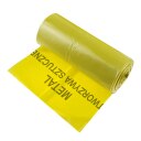 Мешки для мусора GEKO G71272 120L, очень прочные, жёлтые, пластик и металл