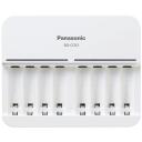 Panasonic Lādētājs BQ-CC63E, 8xAA/AAA, 5h, 240g, 100-240V, 1.5A, LED indikatori, sprieguma kontrole