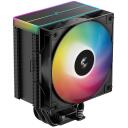 Deepcool protsessori jahuti AG500 BK ARGB V2 R-AG500-BKAMMN-GJD, 67.88 cfm, 1 ventilaator, PWM tugi, 5 soojus toru, RGB LED