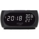 Adler Kell, millel on termomeeter AD 1186 black, 230V ~ 50Hz, 6.8cm, 18cm, 9.1cm, LED ekraan, siseruumide temperatuur