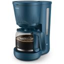 Philips Kavos aparatas HD7411/70, Galia 1080 W, Vandens talpa 1.32 L, Talpa 10 puodelių, Spalva Mėlyna