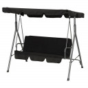 &Scaron;ūpuļkrēsls melns 229002 4living