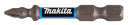 Torsion skrūvgriežu uzgalis (E-form), PZ1-50mm, 2gab. Impact Premier, E-03296 MAKITA