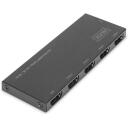 Digitus HDMI jagaja DS-45323, 4K/60Hz, 18 Gbps, 4 v&auml;ljundit, Micro USB toide, ESD kaitse