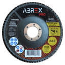 Slīpējamais disks lapiņu 125mm G40 Standard ABREX