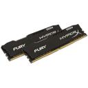 Kingston HyperX FURY Black atmiņas modulis HX426C16FB4K2/32, 32GB, 2666MHz, 288-pin DIMM, 1.2V, 16, melns, siltuma izkliedētājs
