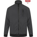 Fli&scaron;inė striukė, tamsiai pilka, 4XL, Pesso, FMPN-4XL, 100% poliesterio flisas, 300 g/m&sup2;