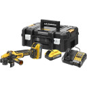 Nurklihvija 125mm, 18V, PS, 2x5Ah, TSTAK; DCG409H2T-QW DEWALT