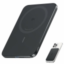 Super plāns Premium MagSafe bezvadu ārējais uzlādes akumulators ar USB-C 5000 mAh Melns Anker MagGo A1665H11