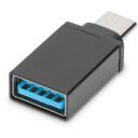 Digitus USB Type-C adapteris AK-300506-000-S, 3A, 5GB, USB-C, USB A, 9 pin, 24 pin, veidots