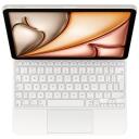 Apple Magic Keyboard klaviatuur iPad Air 11-inch (M3) MDFV4Z/A, traadita, QWERTY, valge, puuteplaat, USB-C laadimine