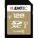 Emtec Atmiņas karte ECMSD128GXC10GP, 128GB, 90MB/s, 20MB/s, UHS-I U1, SDXC, zelta