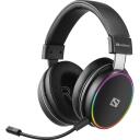 Sandberg Belaidės ausinės 126-42, 10h, 32&Omega;, 50mm, Bluetooth 5.1, USB, nuimamas mikrofonas, ap&scaron;vietimas