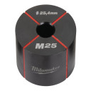 CAURUMOTĀJS UN SPIEDNES, DIE M 25 - 1 PC, 4932430916 MILWAUKEE