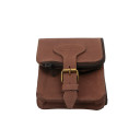 Jostas soma 'Belt Safe', dabīgā āda, 10,5x14x6 cm, R103420, BasicNature