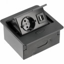 Galdā iebūvējama rozete, USB; AE-PB1SAVA-20 AVARO GTV